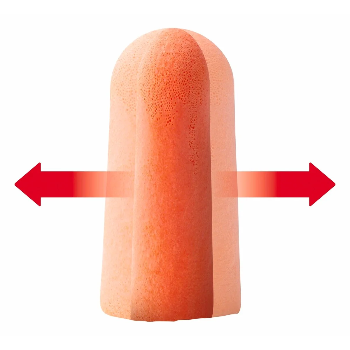 3M Disposable Earplugs - 80 Pack - Foam - Noise Reduction - Image 3