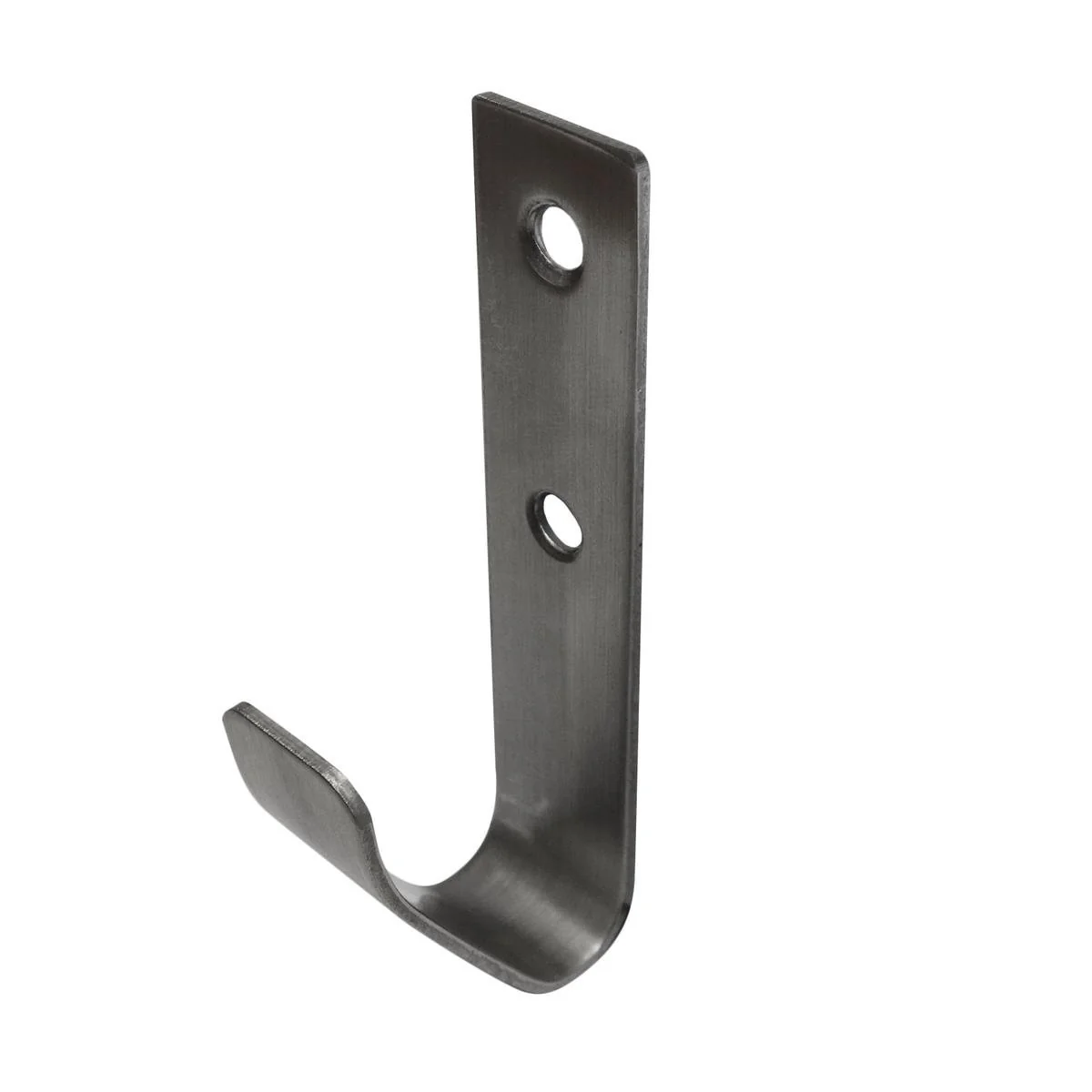Adoored Silver Zieta Deco Hook - 29mm x 39mm x 70mm - Zinc Plated