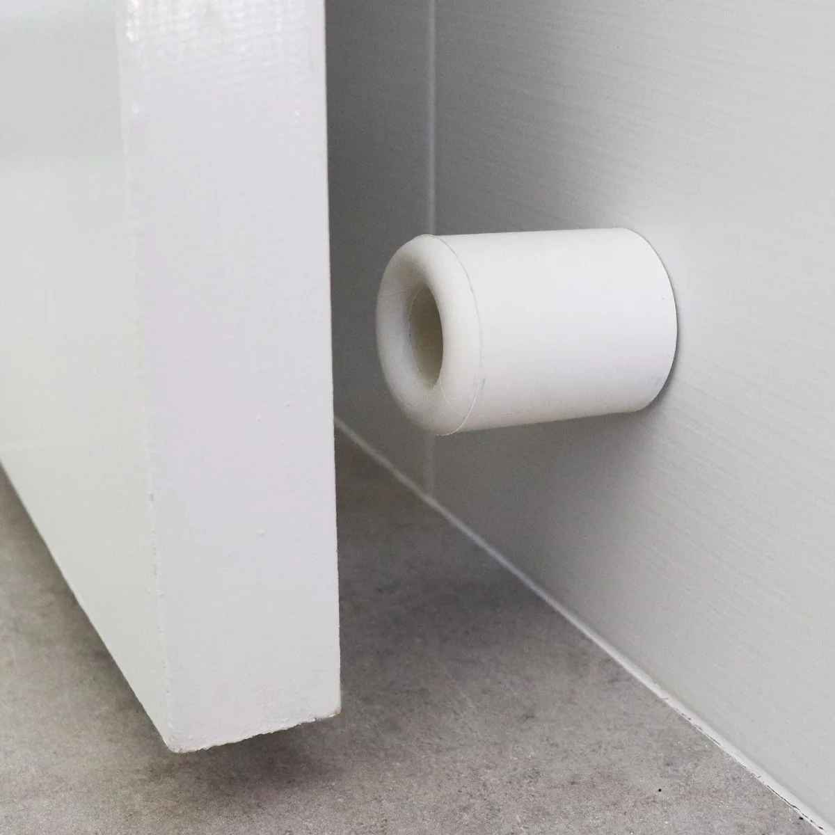 Adoored Door Stop - 50mm - Rubber - Wall/Floor Mounted - Image 2