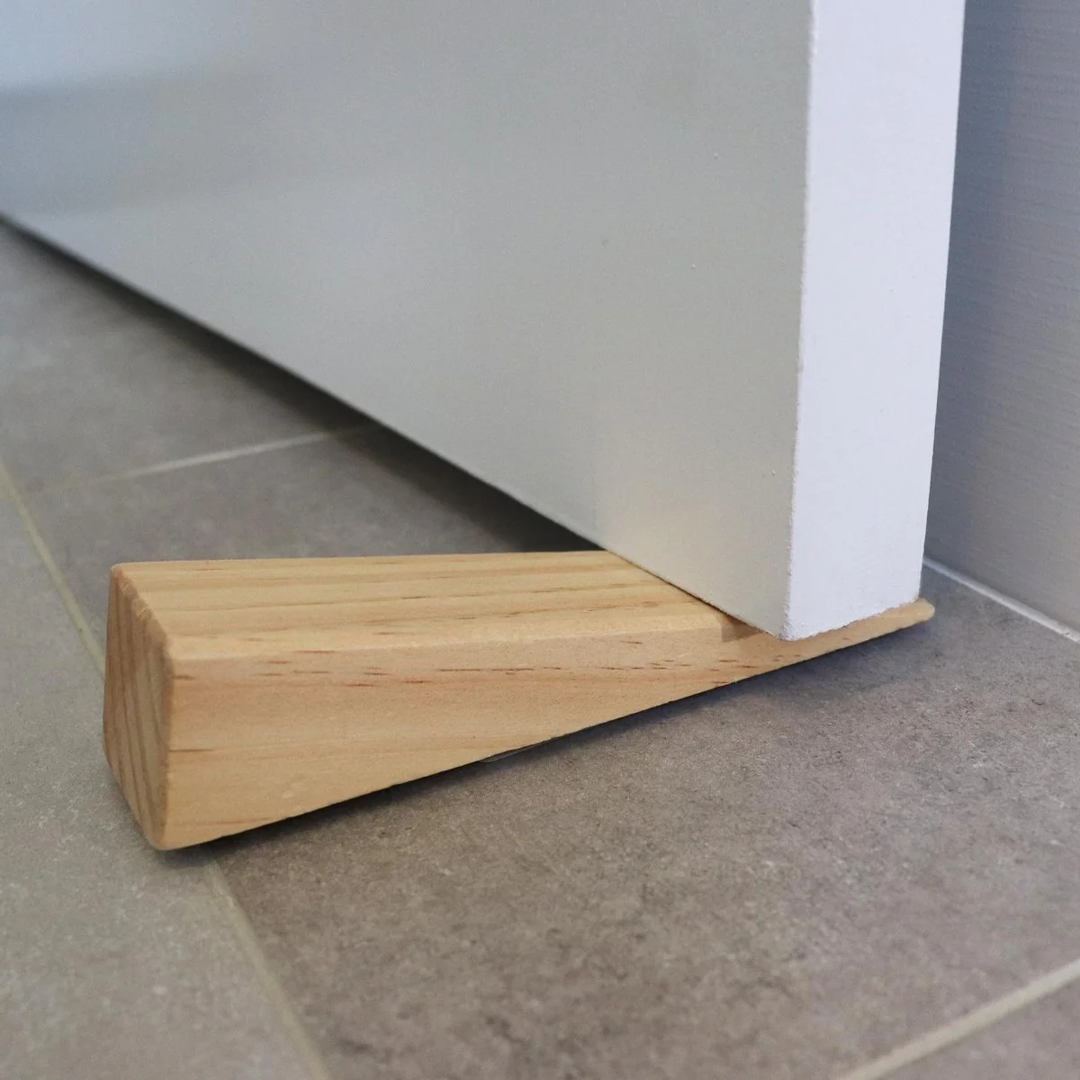 Adoored Large Door Wedge - 170mm - Timber - Interior Use - Image 2