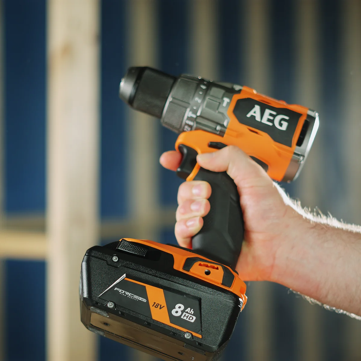 AEG 18V 8.0Ah FORCE HD Twin Battery Pack - 2 Batteries - Enhanced Runtime - Image 4