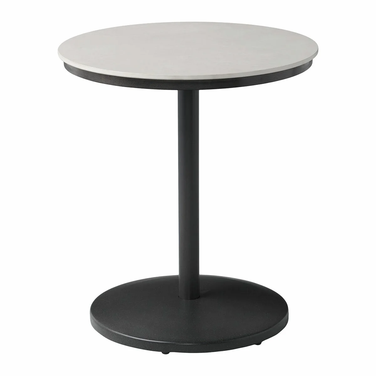 Agio Stinsley Bistro Set 3 Piece Black Aluminium Sintered Stone Durable - Image 8