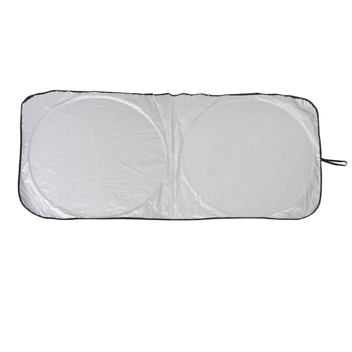 All Set Foldable Car Sunshade - 1500mm x 700mm - UV Protection - Silver