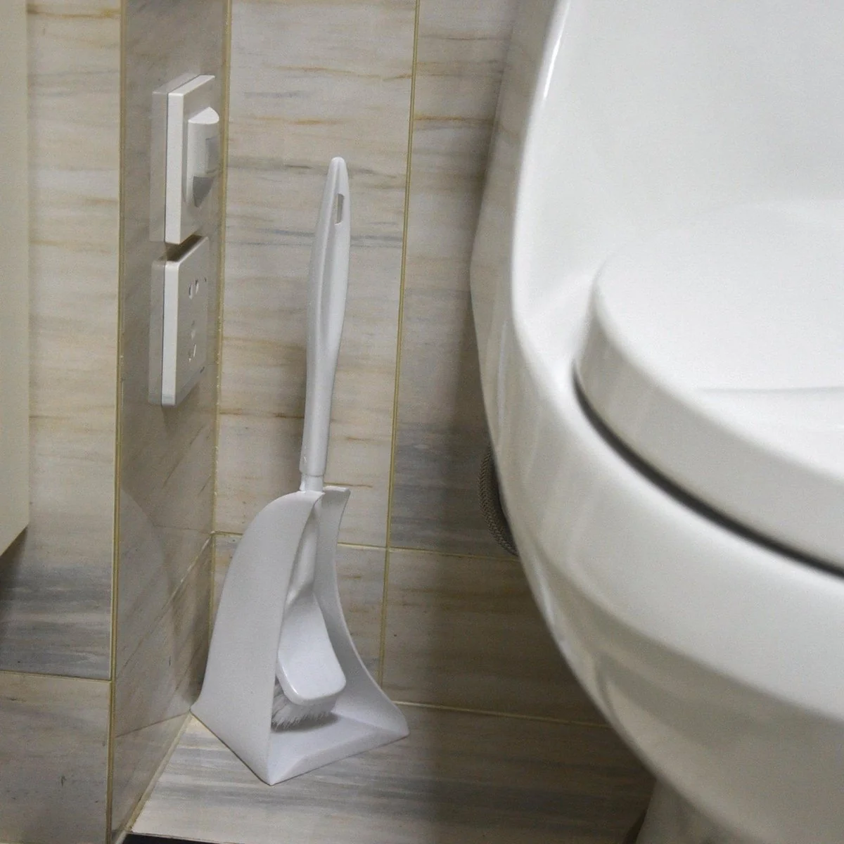 All Set Toilet Brush Set - 125mm - Polypropylene - Corrosion Resistant - Image 4