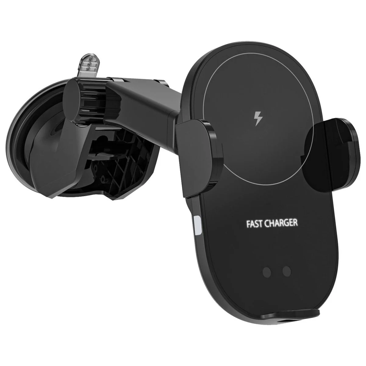 Antsig 15W Wireless Car Charger - Automatic One-Hand Operation - Vent & Suction Mount - 110mm x 50mm x 70mm - Image 3