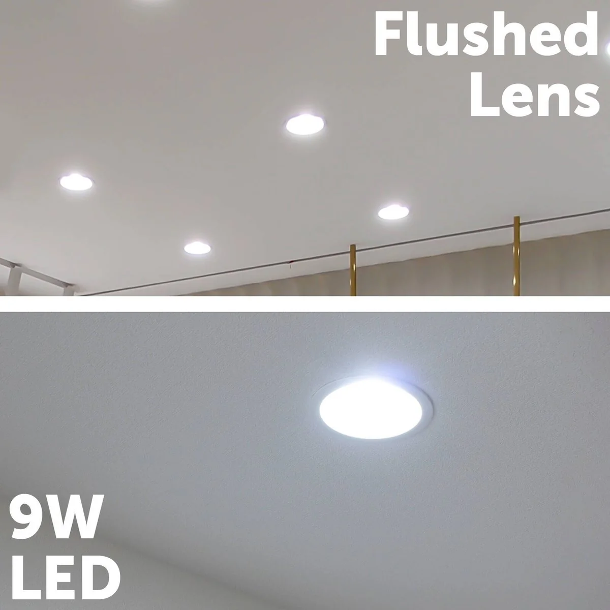 Arlec 9W Grid Connect Smart RGB CCT LED Downlight 92mm - Dimmable, Tri-Colour - Image 4
