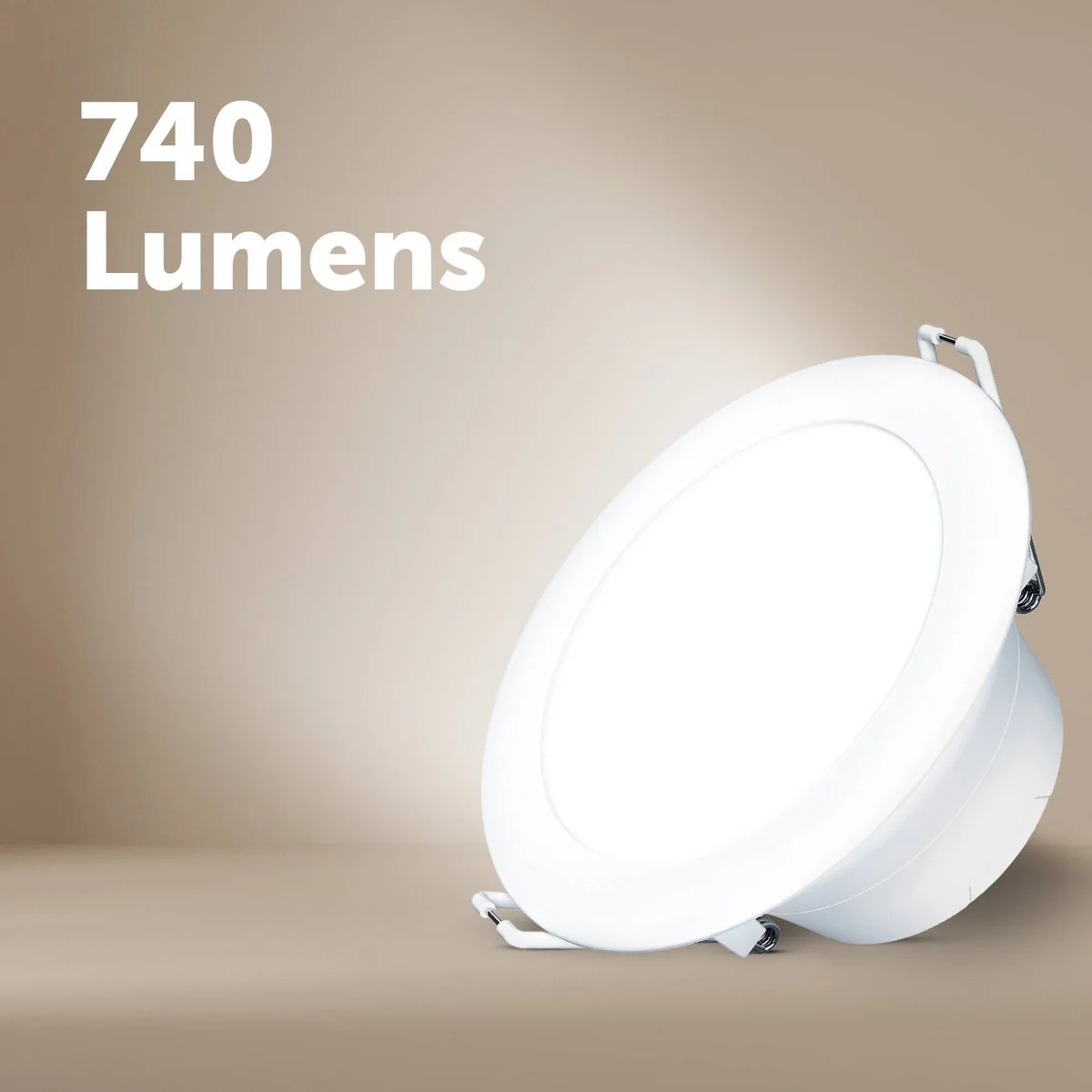 Arlec 9W Grid Connect Smart RGB CCT LED Downlight 92mm - Dimmable, Tri-Colour - Image 5