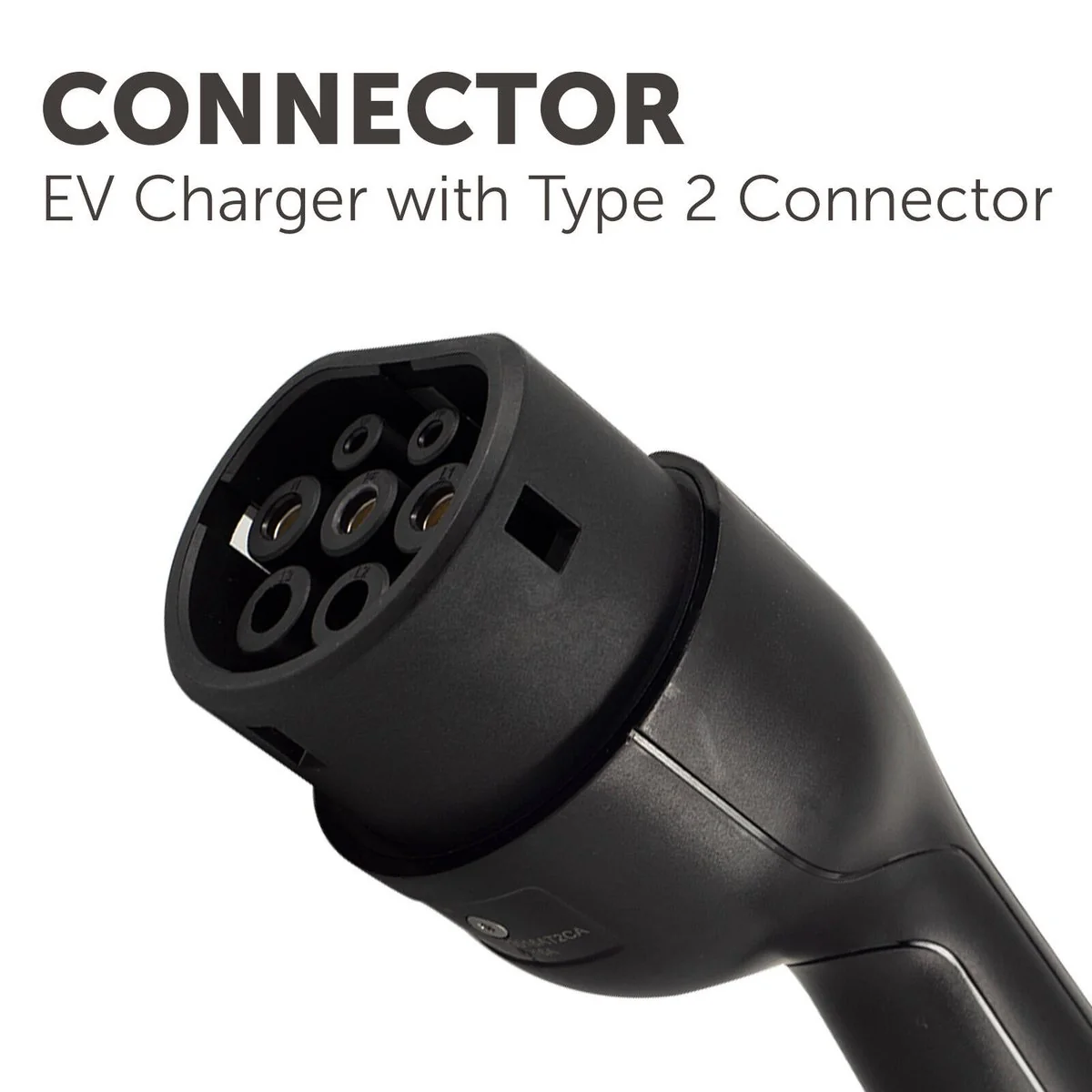 Arlec IP65 2.4kW Type 2 Connector EV Portable Charger 7m Cable - Black - Image 2