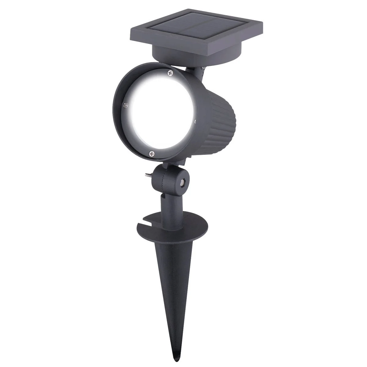 Arlec LED Garden Spot Light - 30 Lumens - Aluminium - Solar Powered - Image 2