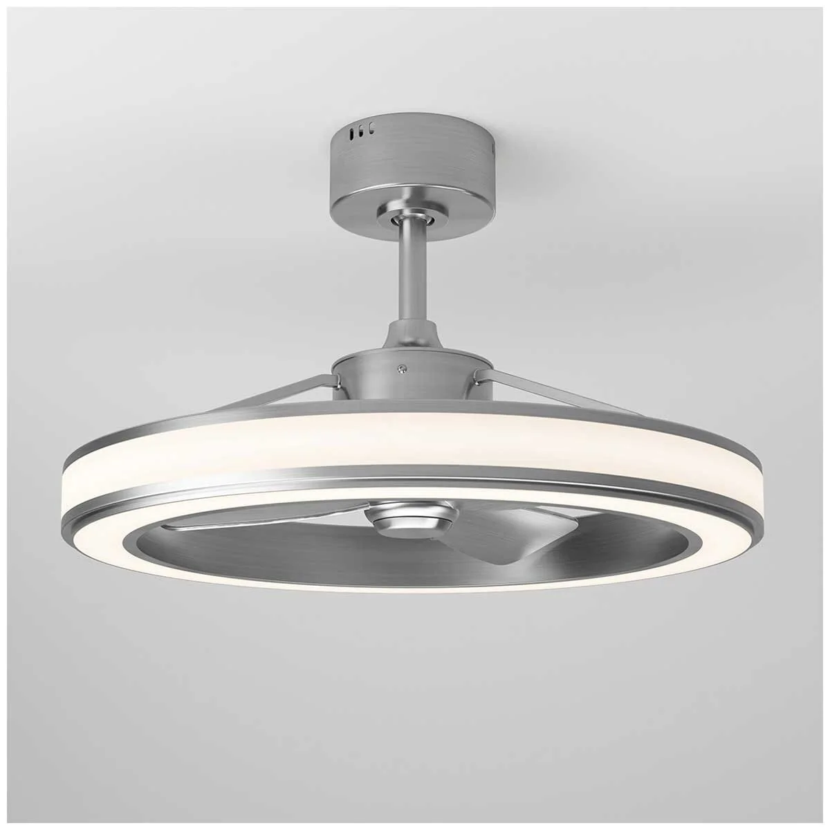 Artika Quiet Edwin LED Ceiling Fan With Remote FAN-SUR-C6SL Brushed Nickel - Image 2