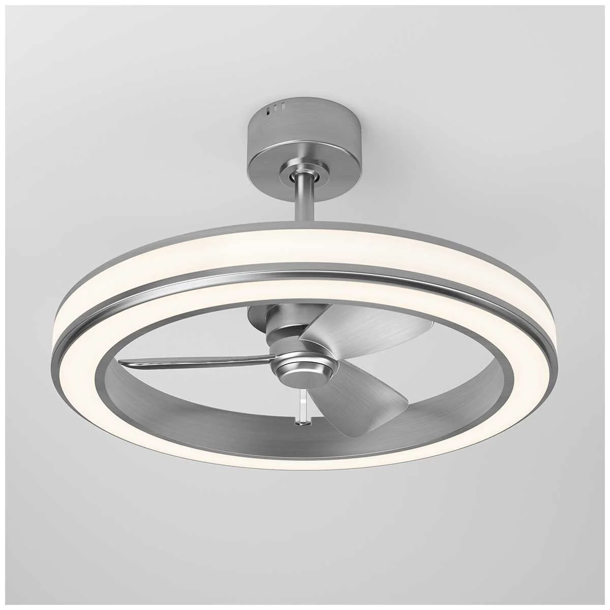 Artika Quiet Edwin LED Ceiling Fan With Remote FAN-SUR-C6SL Brushed Nickel - Image 3
