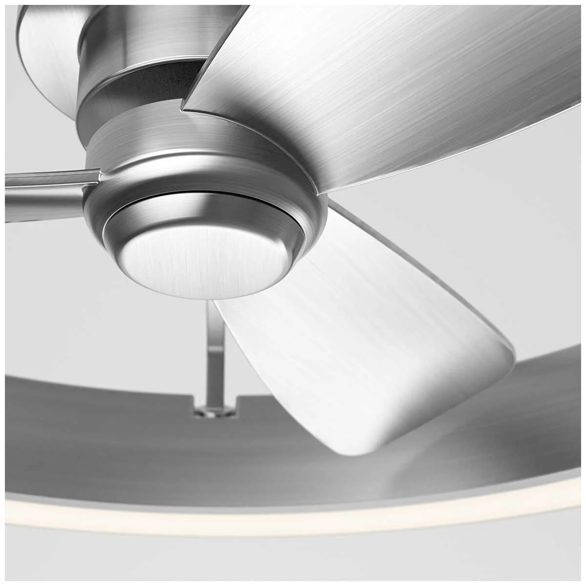 Artika Quiet Edwin LED Ceiling Fan With Remote FAN-SUR-C6SL Brushed Nickel - Image 6