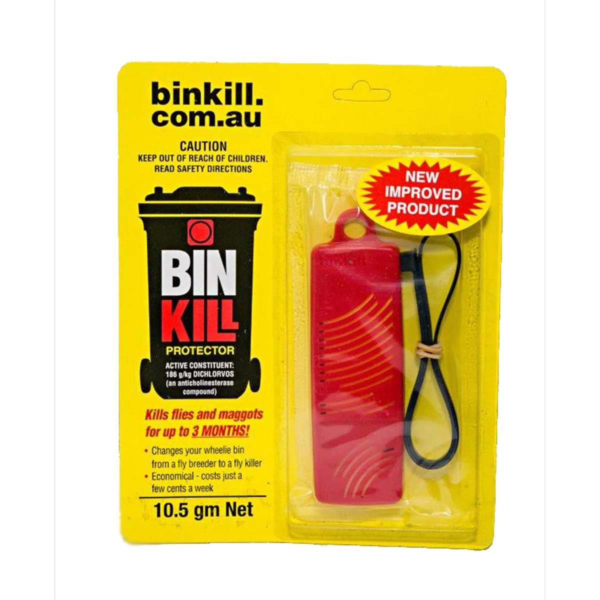 Binkill Bin Protector - 10g - Plastic - Fly Killer