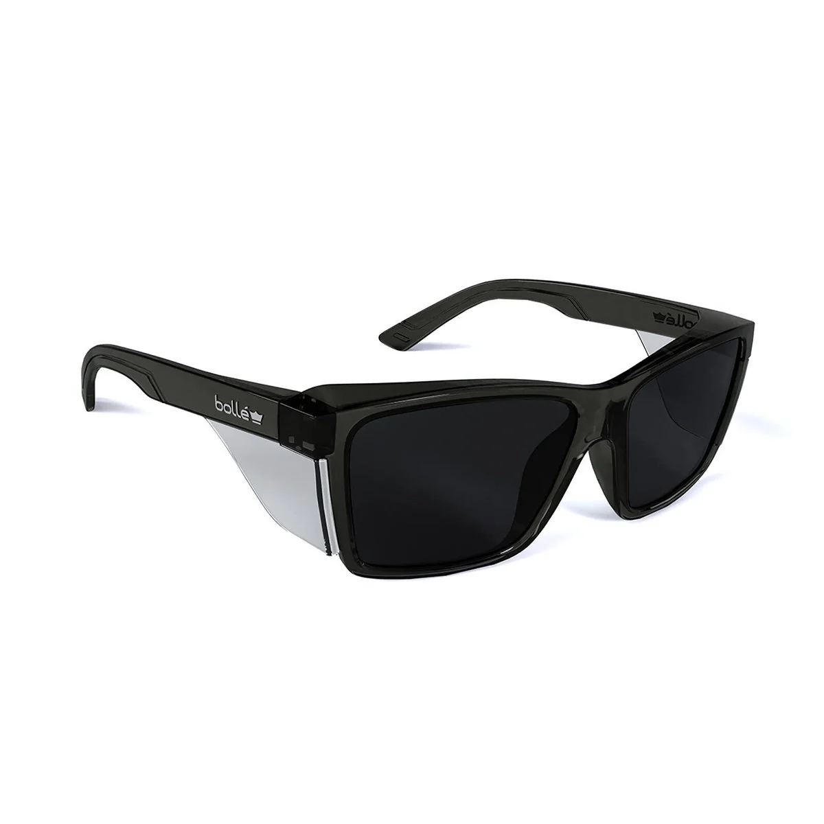 Boll Safety Smoke Stks 420 Safety Glasses - 150mm x 50mm x 140mm - Smoke Tint - Lightweight - Wrap-Around Design