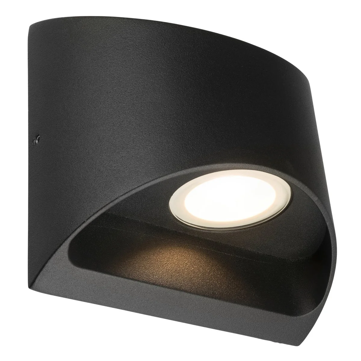 Brilliant 8W Black Binley Up Down Wall Light - Energy-Efficient Design - Image 2