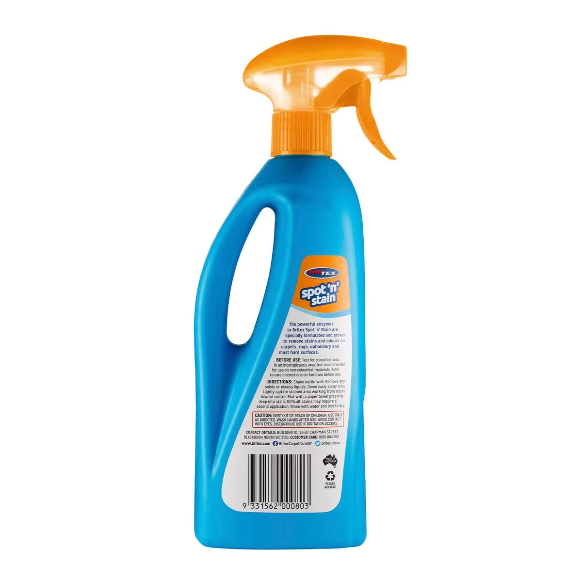 Britex Spot N Stain - 500ml - All-Purpose Stain Remover - Australian Made - Image 2