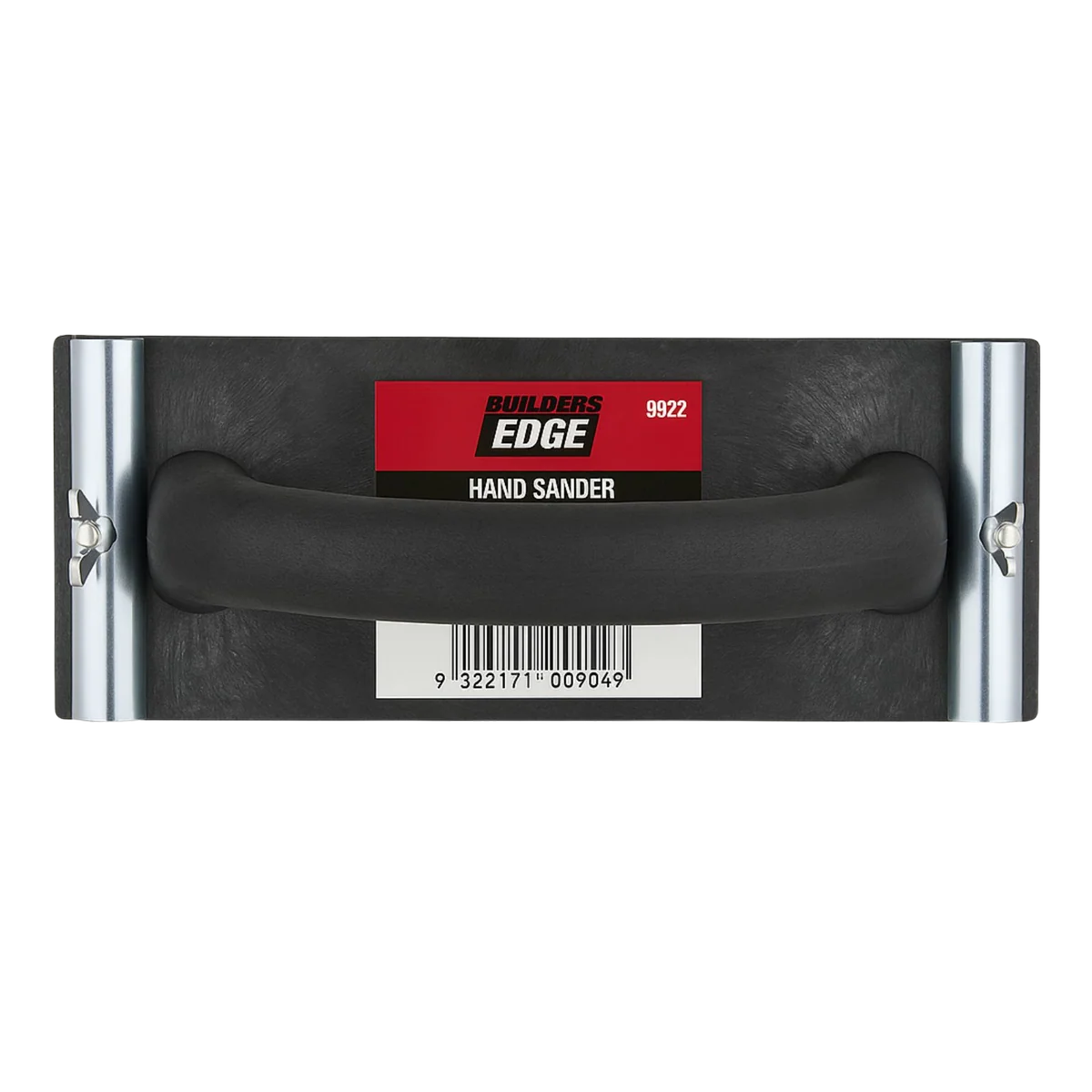 Builders Edge Plaster Hand Sander - 220 x 80mm - Plastic - Lightweight