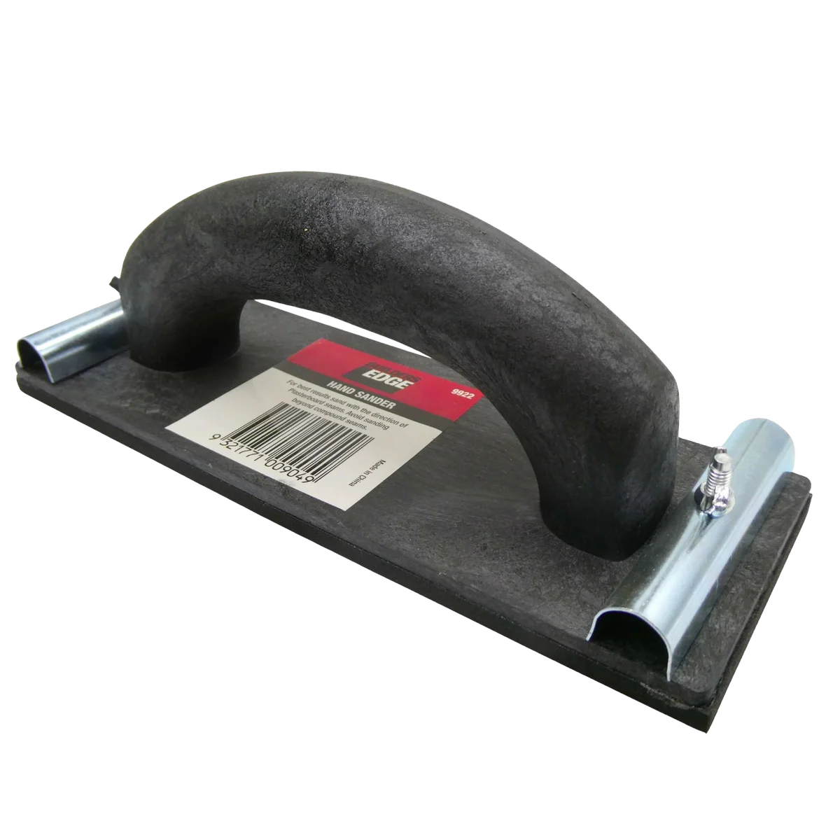 Builders Edge Plaster Hand Sander - 220 x 80mm - Plastic - Lightweight - Image 2