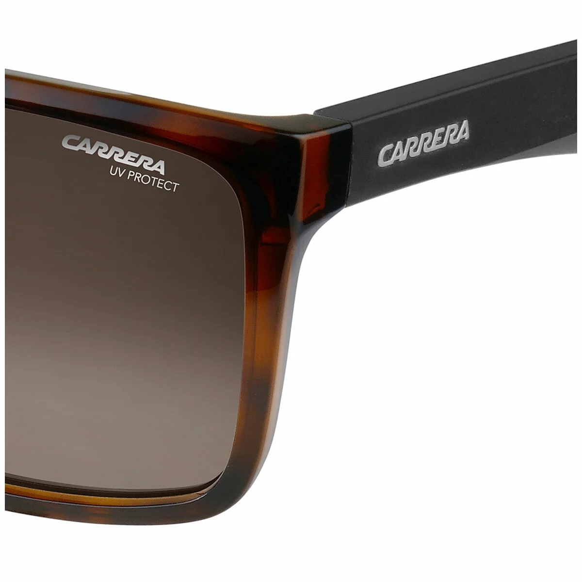 Carrera 5039/S 2OS Men’s Rectangular Sunglasses Brown Havana Matte Black - Image 3