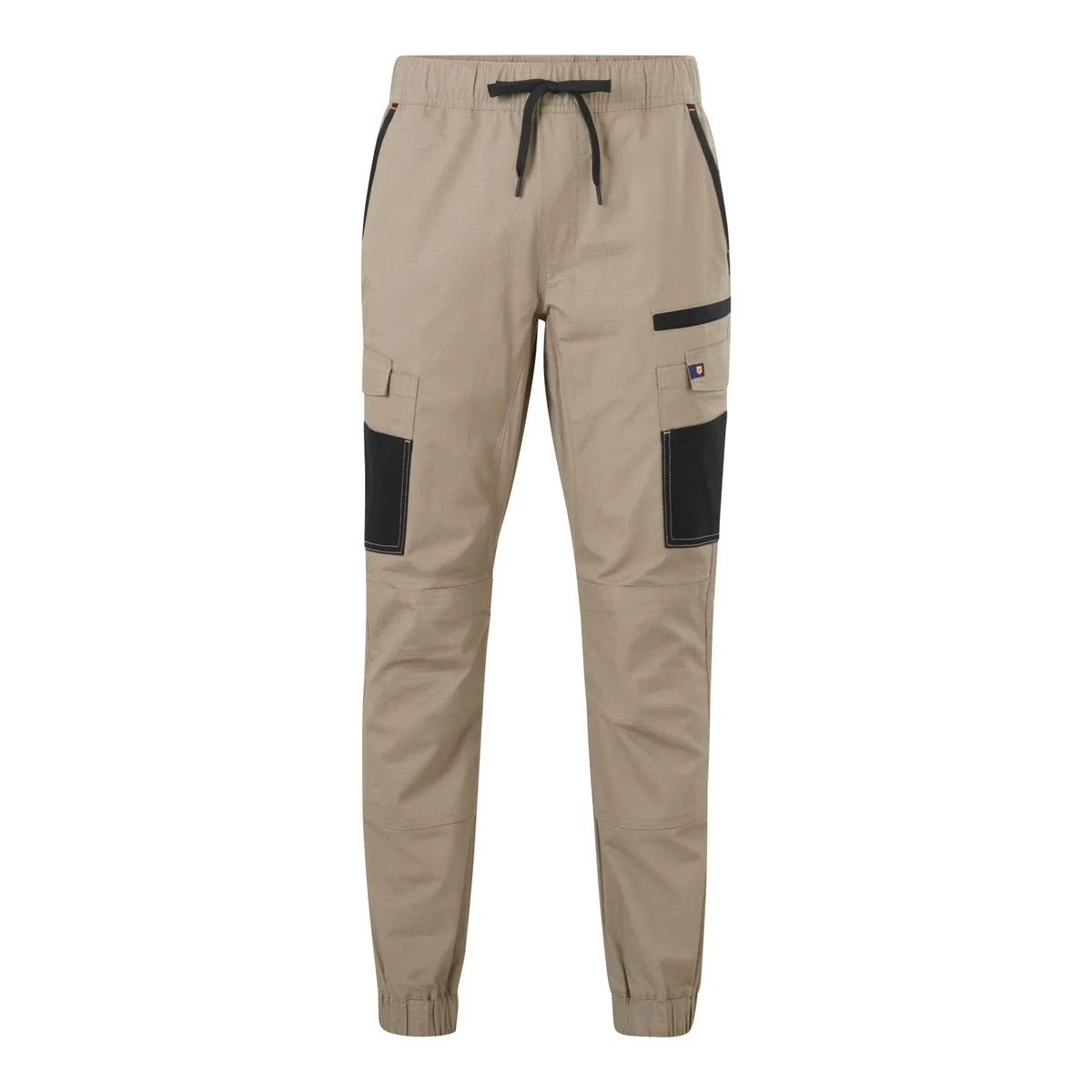 Citeco 92r Khaki Cuffed Ripstop Jogger - Durable - Comfortable - Lightweight