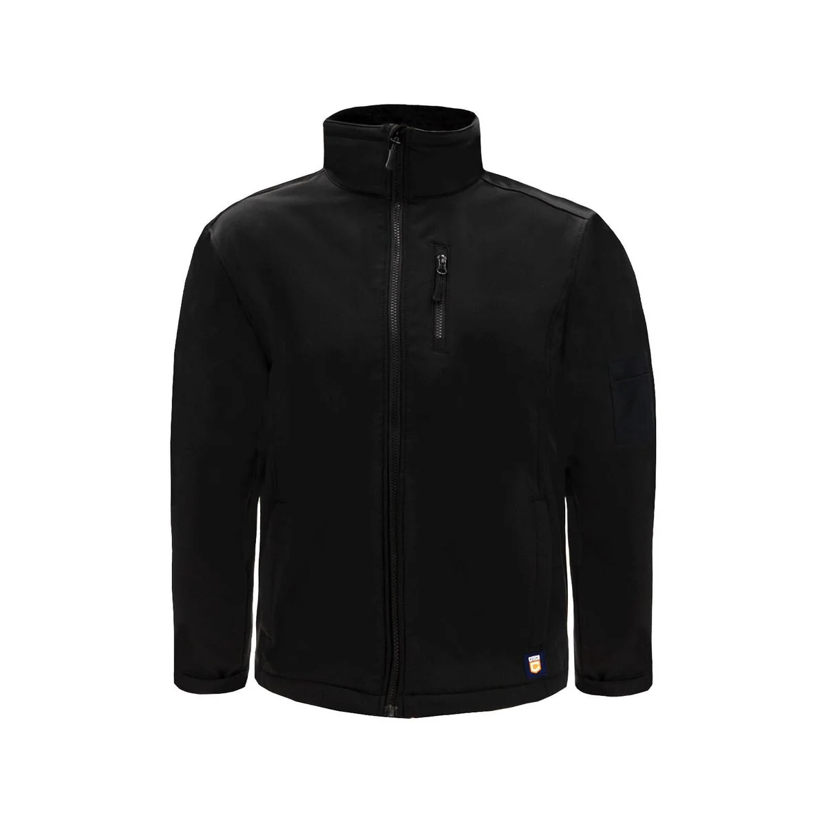 Citeco Black Soft Shell Jacket Large - UPF 50+ Protection - Fleece Lined