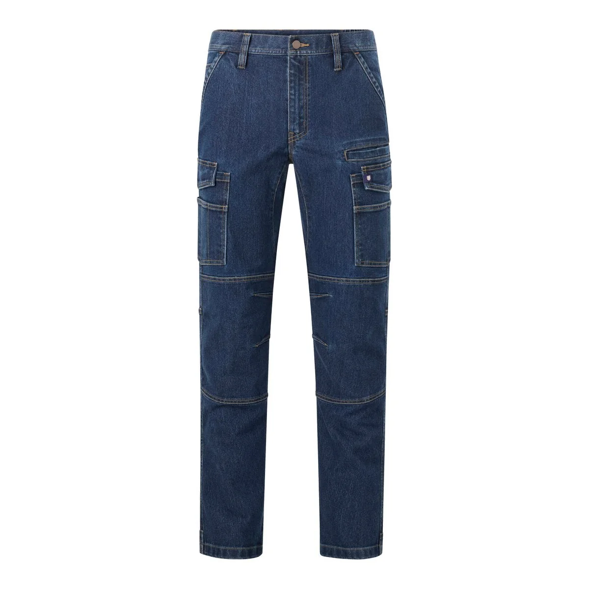Citeco Size 87r Cargo Jeans - Indigo - Durable Fabric - Multiple Pockets