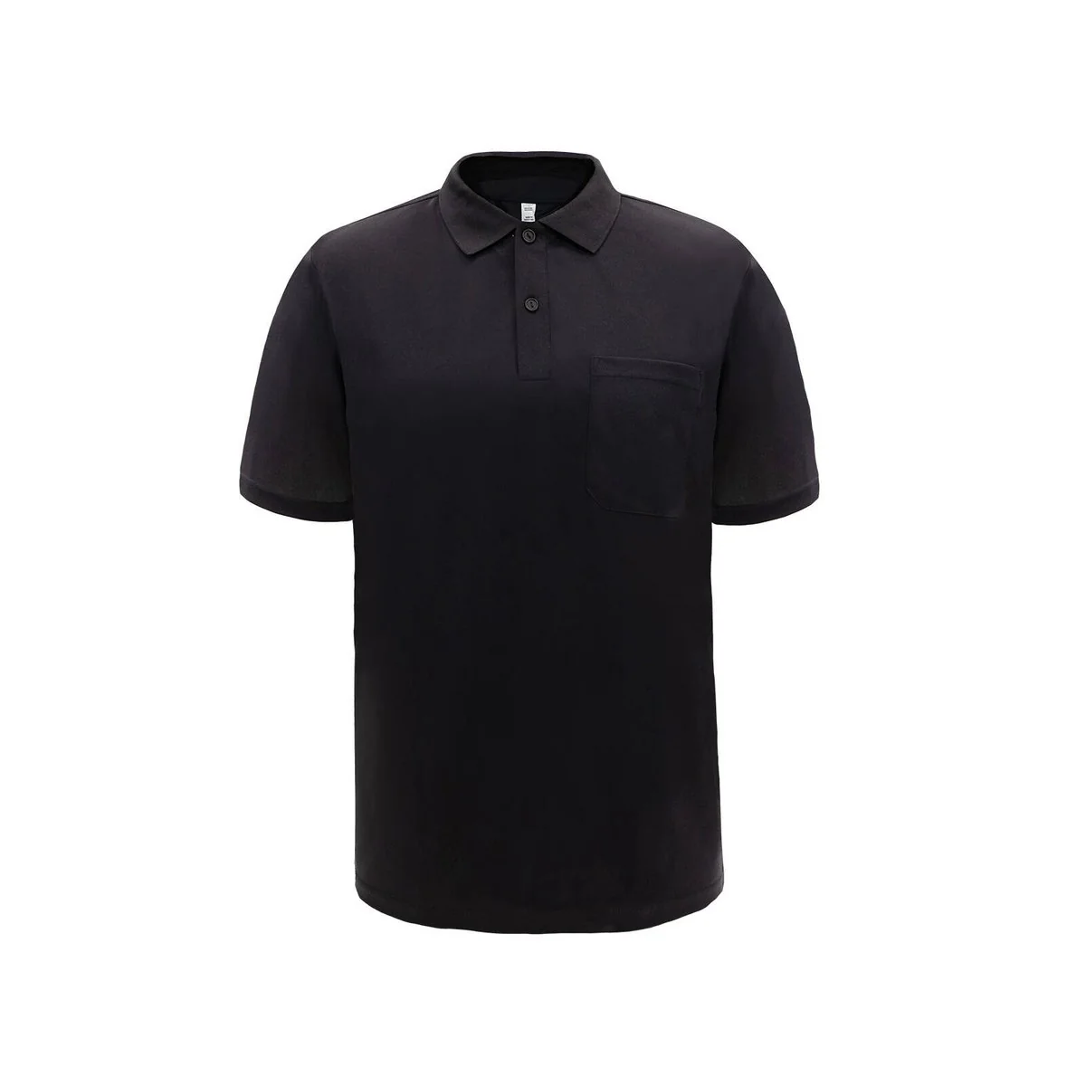 Craftright Black Short Sleeve Polo Shirt - Medium - Lightweight & Breathable