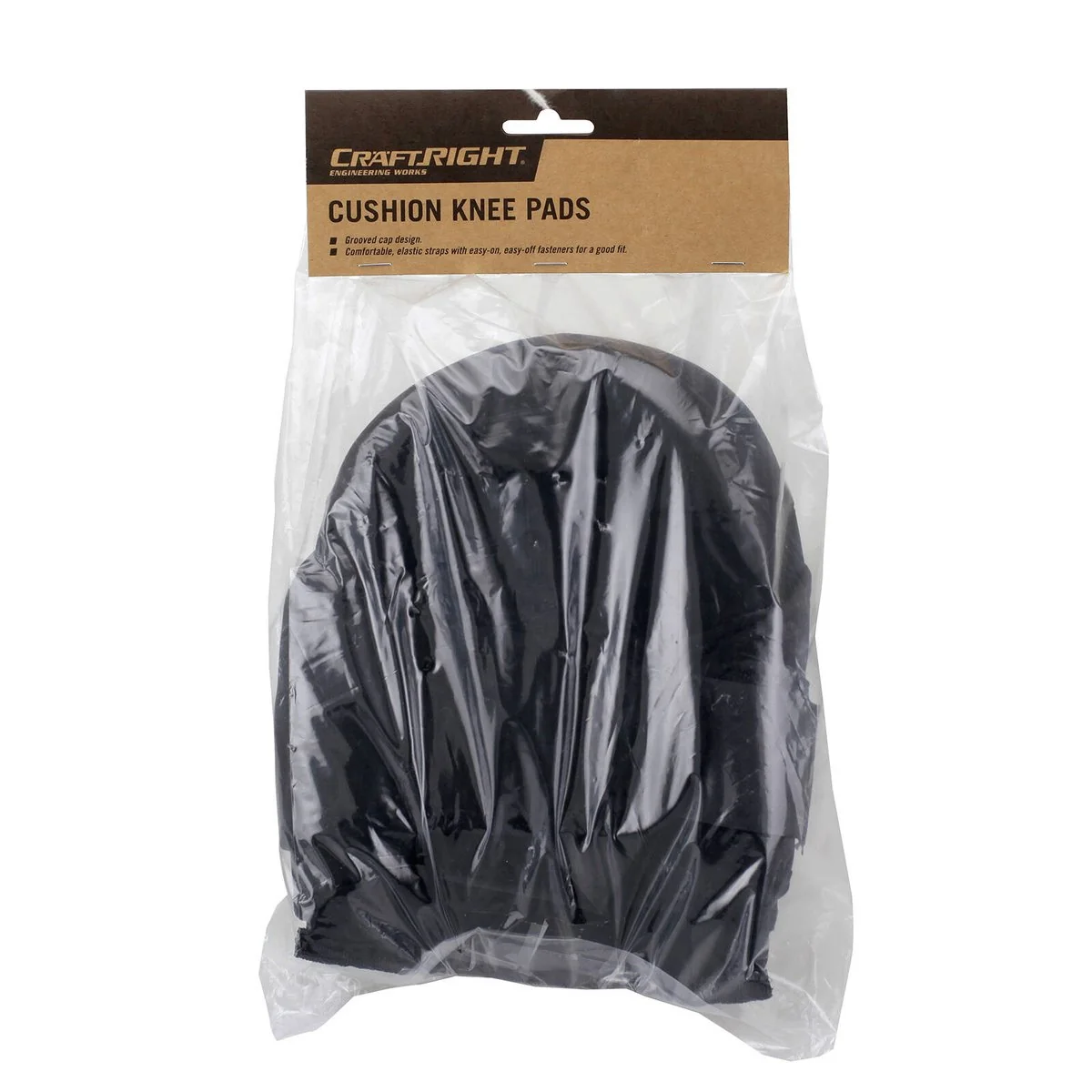 Craftright Cushion Knee Pads - 250mm - Nylon - Slip Resistant - Image 2