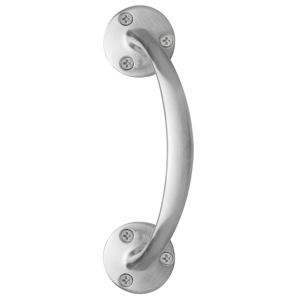 Delf Pull Handle - 155mm x 11mm - Solid Brass - Satin Chrome