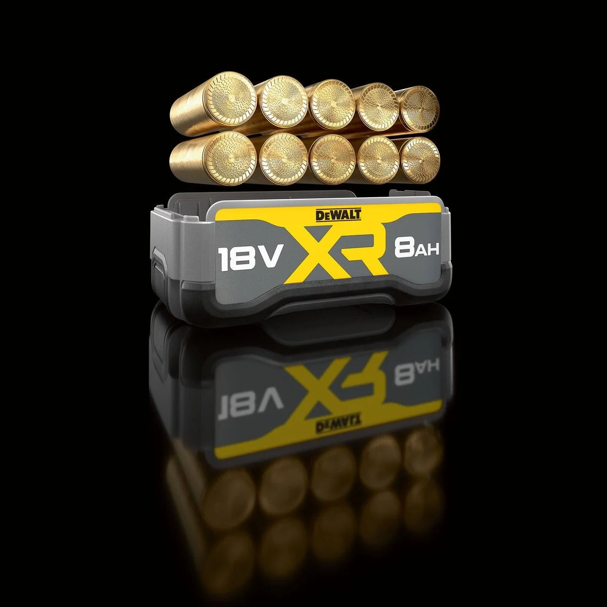 Dewalt 18V XR Tabless Lithium-Ion Battery 8.0Ah 90mm x 150mm - Fast Charging - Image 4