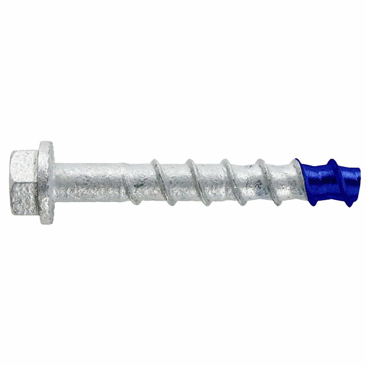 Dewalt 8 x 75mm Blue Tip Galvanised Hex Screw Bolt 50 Pack