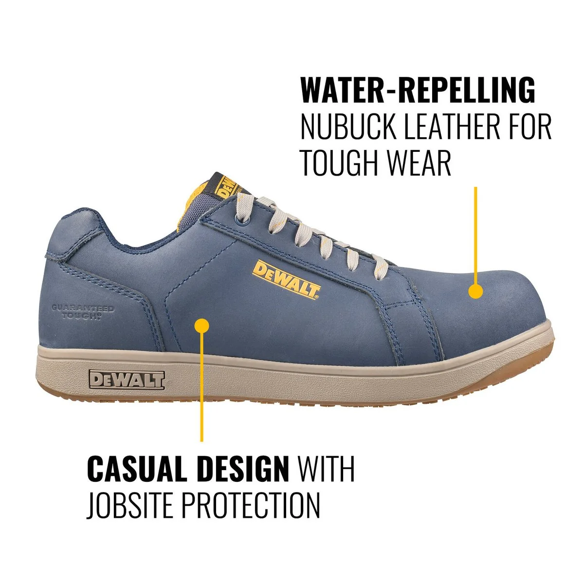 Dewalt Navy Milbank Safety Work Shoe Size 11 - Water-Resistant - Comfort - Image 2