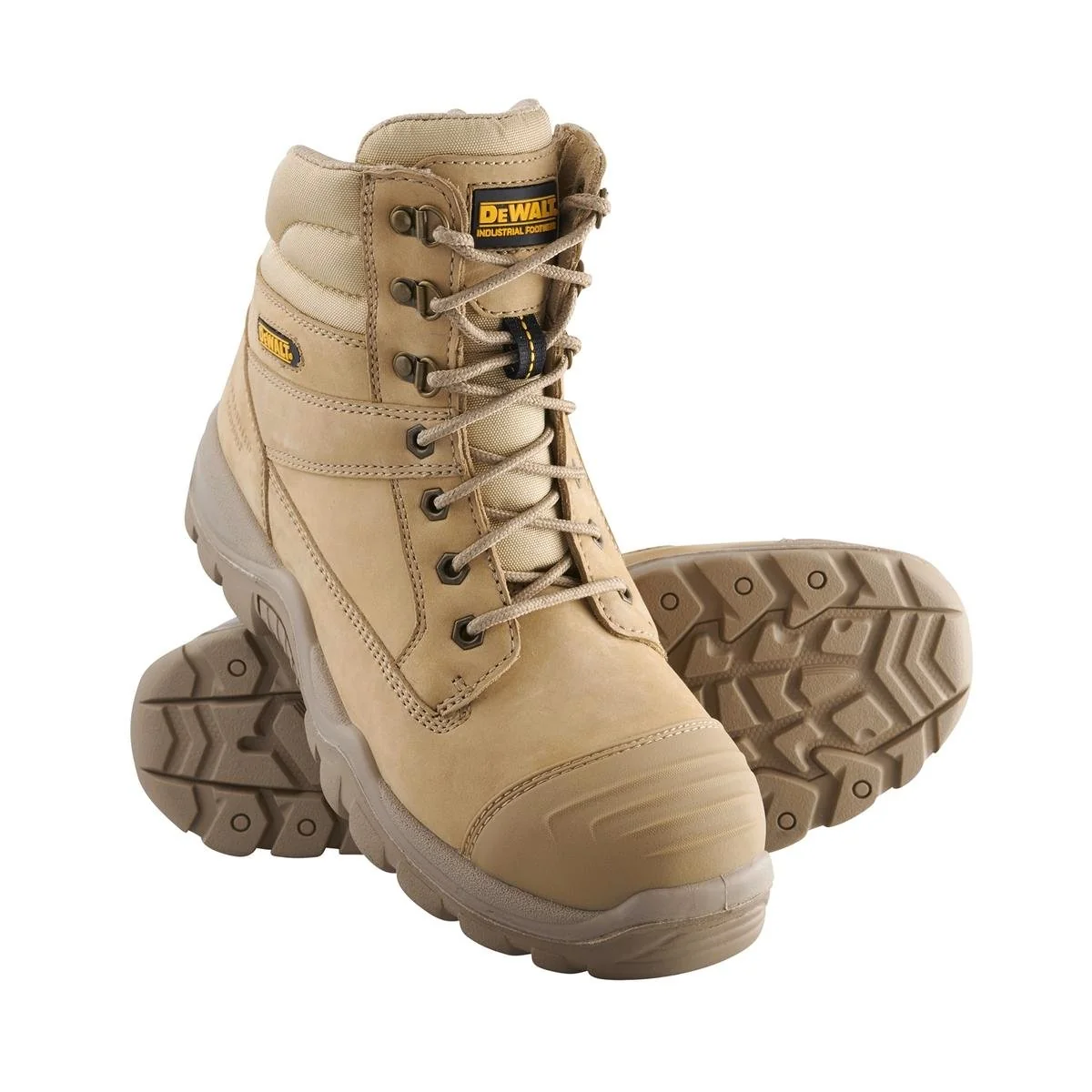 Dewalt Sand Toner Safety Work Boot - Size 7 - Full Grain Nubuck Leather - Steel Toe