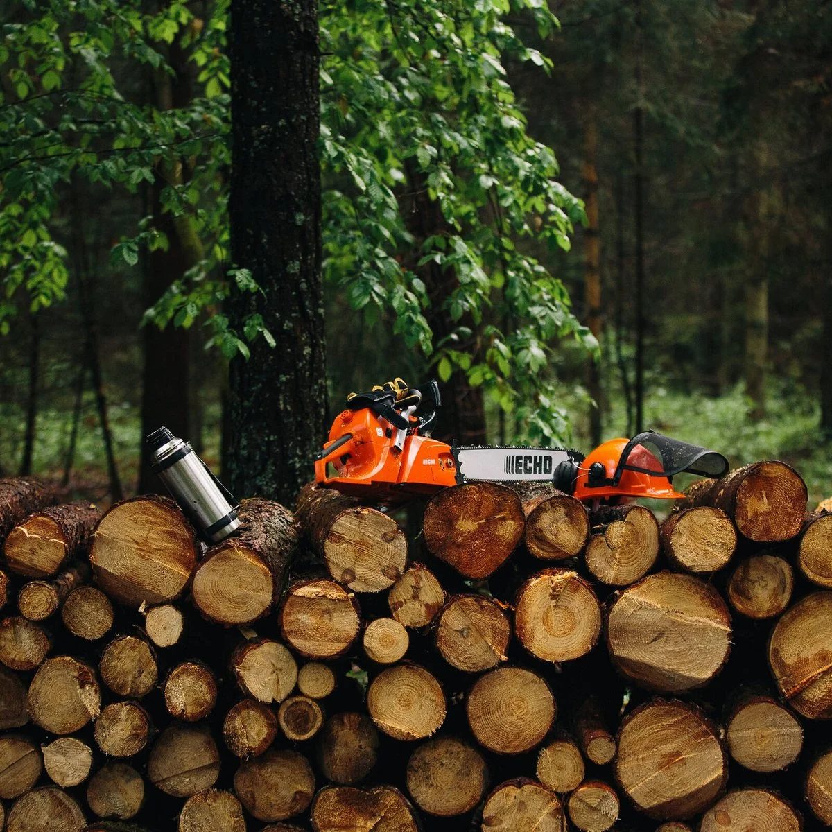 Echo 500mm 59.8cc 2 Stroke Petrol Chainsaw - 20" Guide Bar - Orange - Powerful & Efficient - Image 5