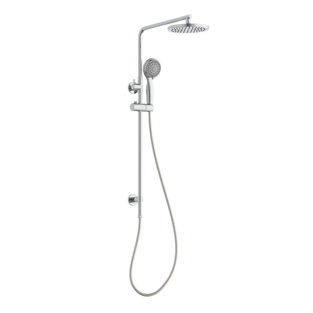 Estilo Chrome 3 Function Twin Rail Shower Set - 9L/min - 3 Star Rating