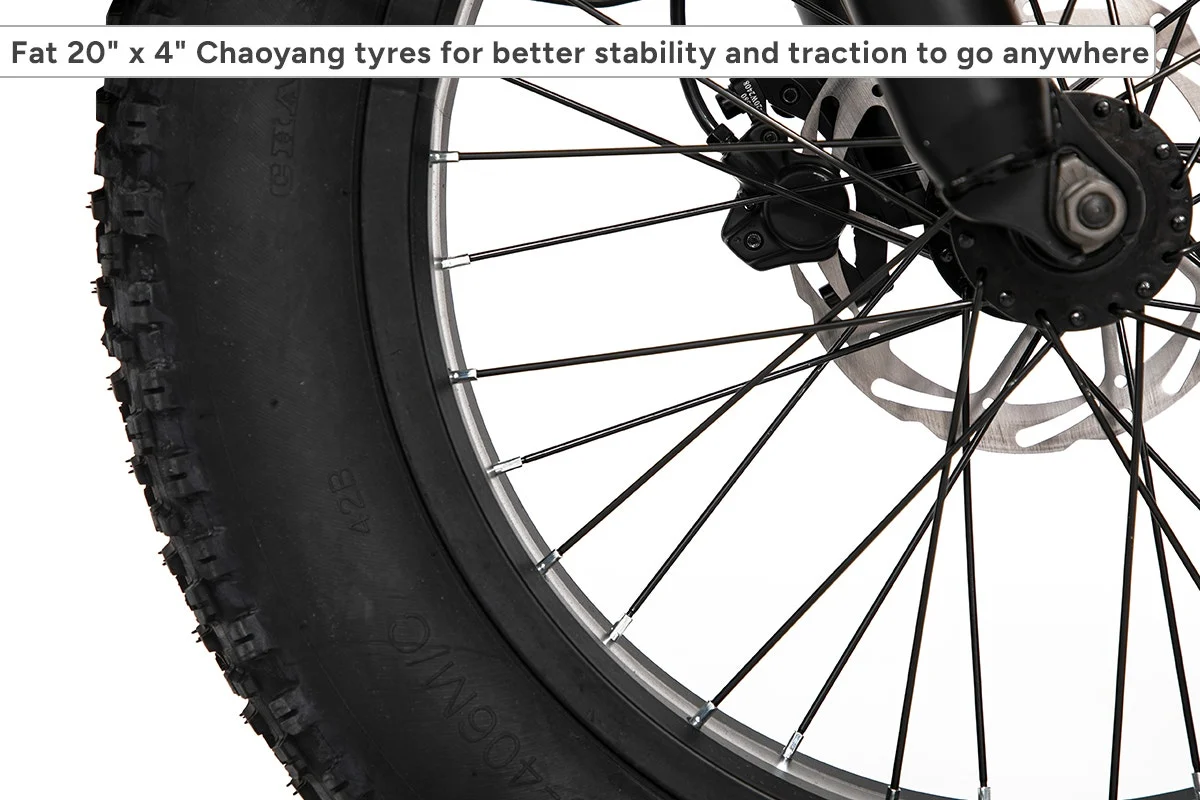 Fortis FatBro 48V 10.4Ah Fat Tyre Electric Bike - Image 9