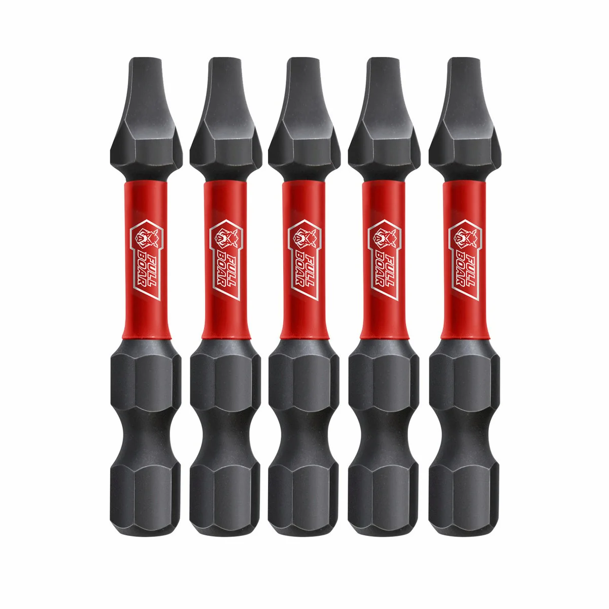 Full Boar Impact Torsion Bit - SQ2 x 50mm - S2 Steel - Magnetic Tips - Image 2