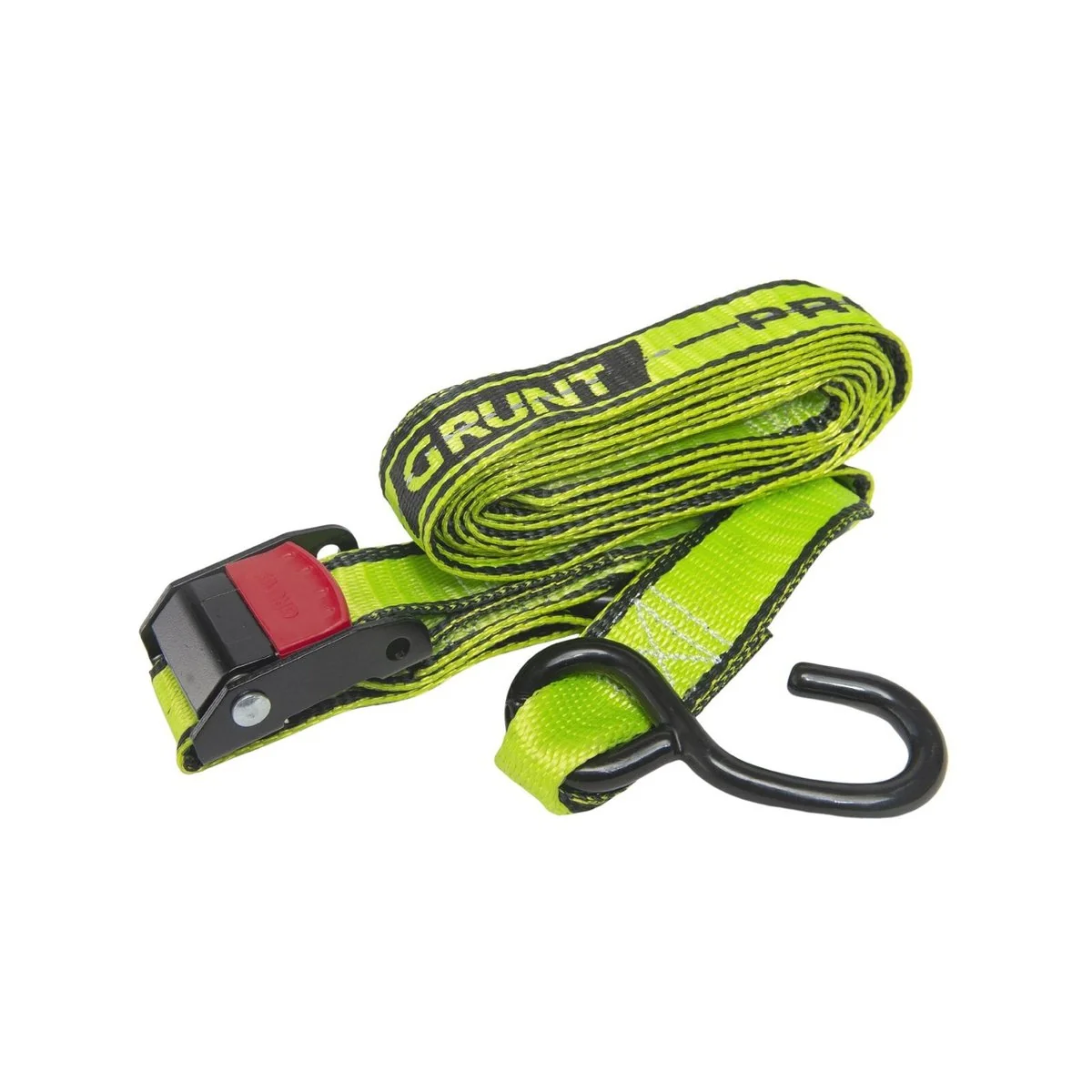 Grunt Pro Cam Buckle Tie Downs - 38mm x 3m - Reflective - 340kg - Image 3