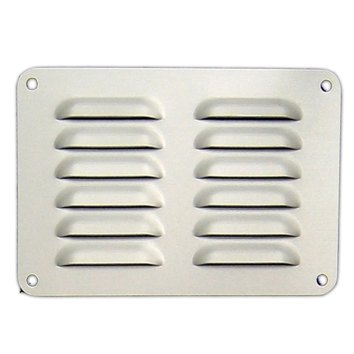 Haron Aluminium Pressed Wall Vent 150 x 100mm Silver Energy Efficient