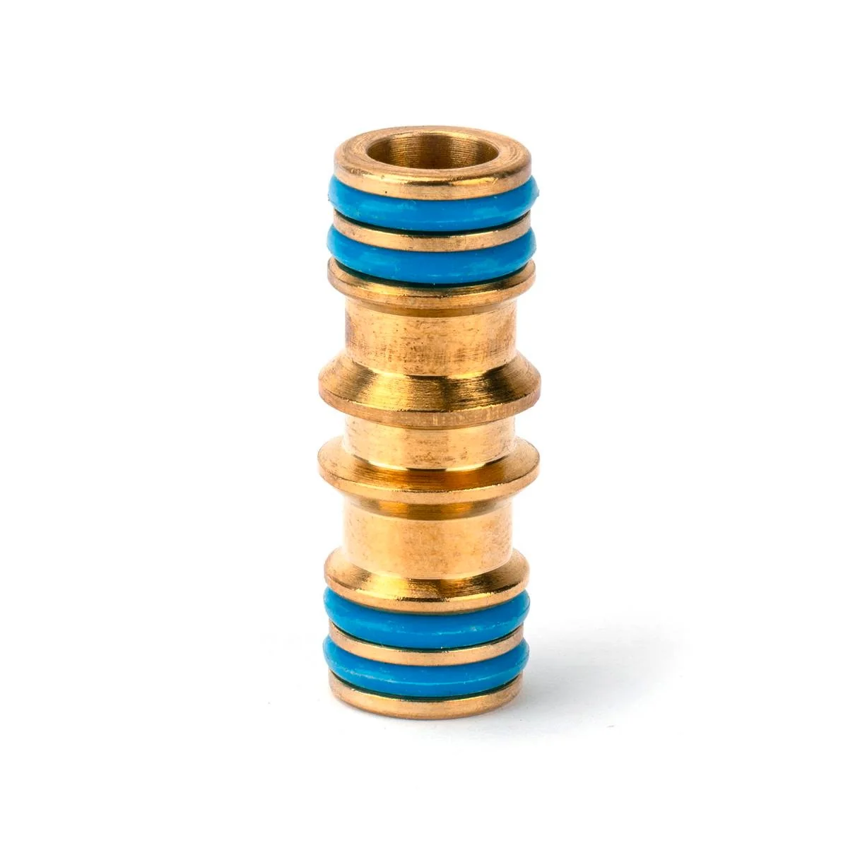 Holman 12mm Brass Coupling Hose Fitting Connector - Durable - Gold