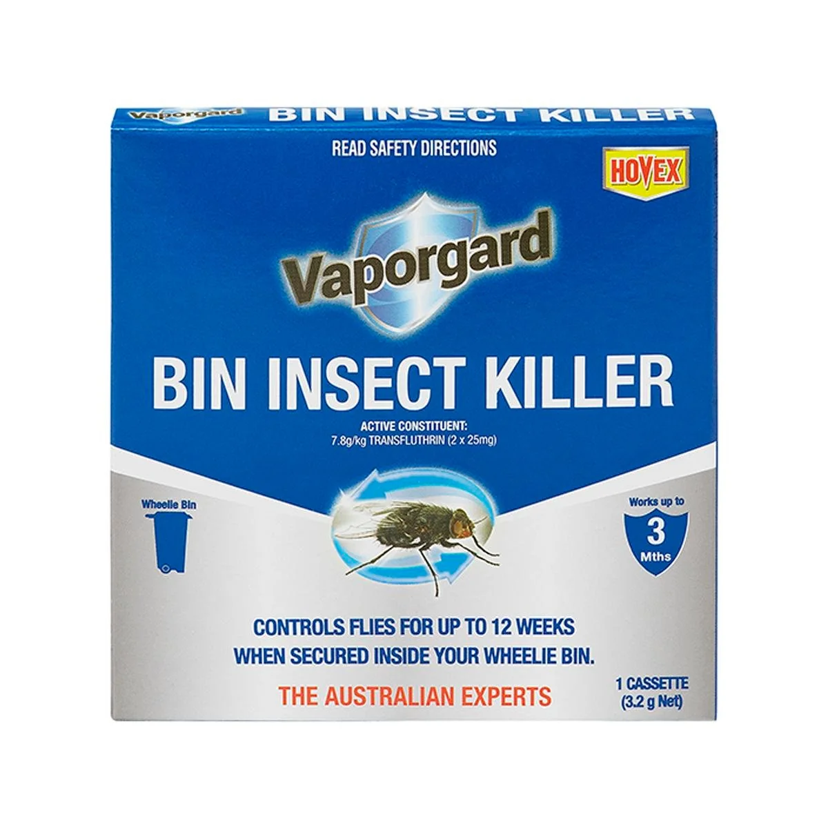 Hovex Bin Insect Killer - 35mm x 140mm x 120mm - Vaporgard Technology