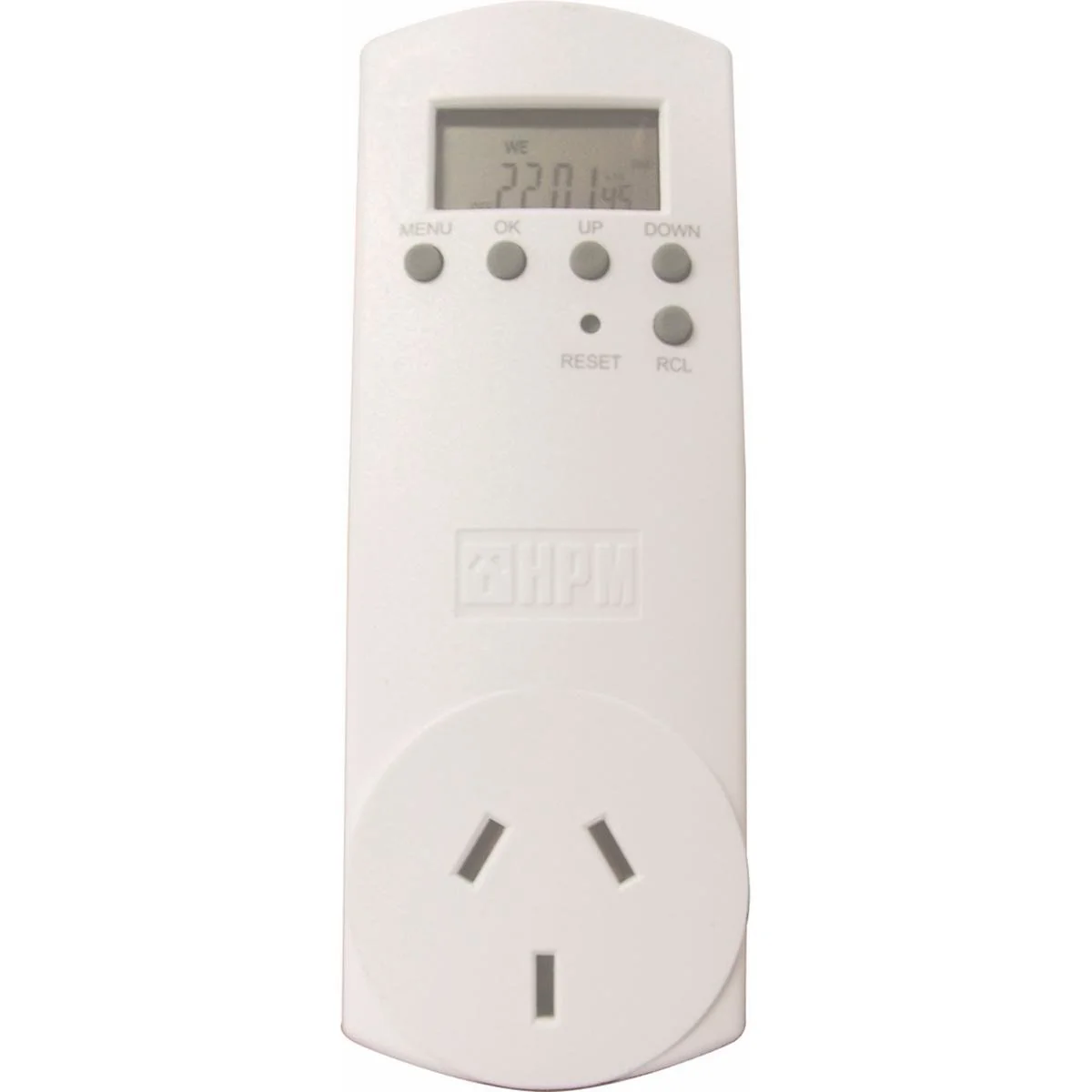 Hpm Digital Timer - 24 Hour - Plastic - Programmable - 16 Settings