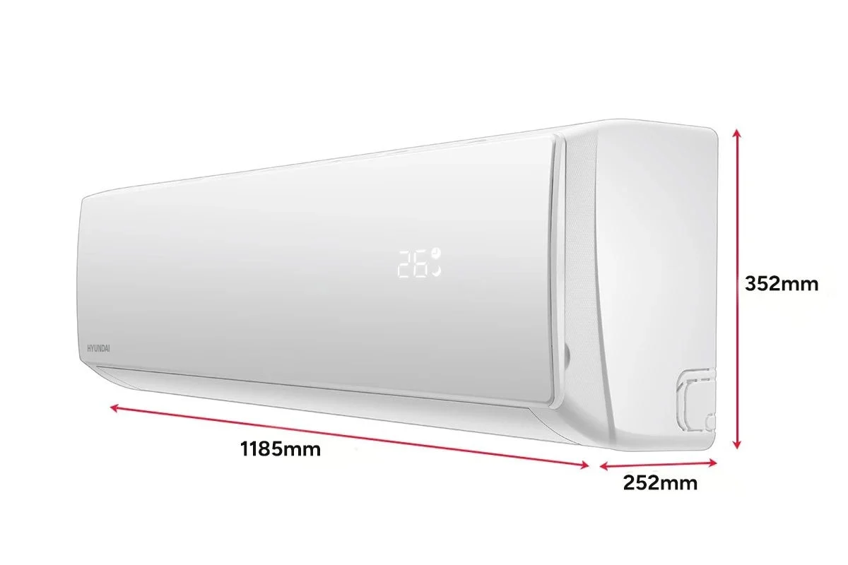 Hyundai 8.8kW Inverter Smart Split System Air Conditioner Reverse Cycle - Image 3