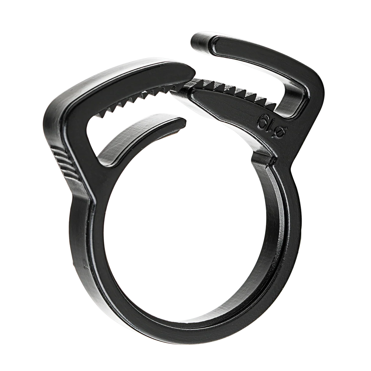 K Rain 19mm Ratchet Clamp - 25 Pack - Black - UV Stabilised