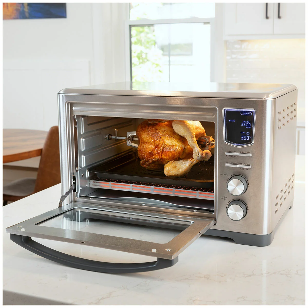 Kenmore 24L Capacity Toaster Oven 1700W KKTOAF25SSAU Stainless Steel - Image 4