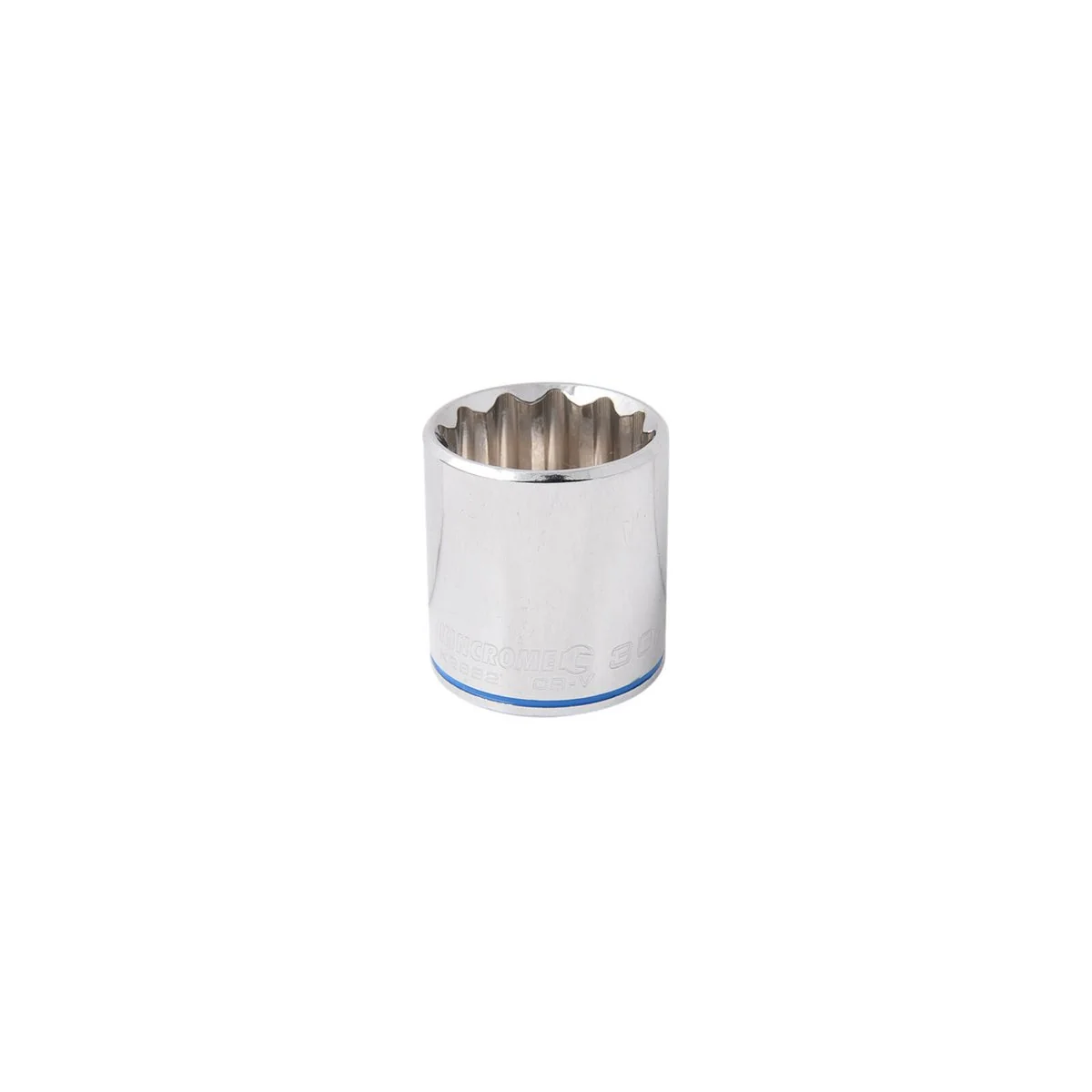 Kincrome 30mm 1/2 Drive Socket - Mirror Polish - Chrome Vanadium Steel