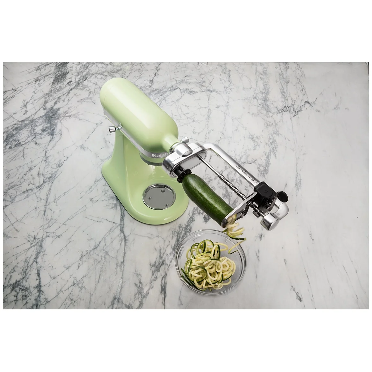 KitchenAid 7-Blade Spiraliser Plus Peel Core Slice Attachment 5KSM2APC Black - Image 26