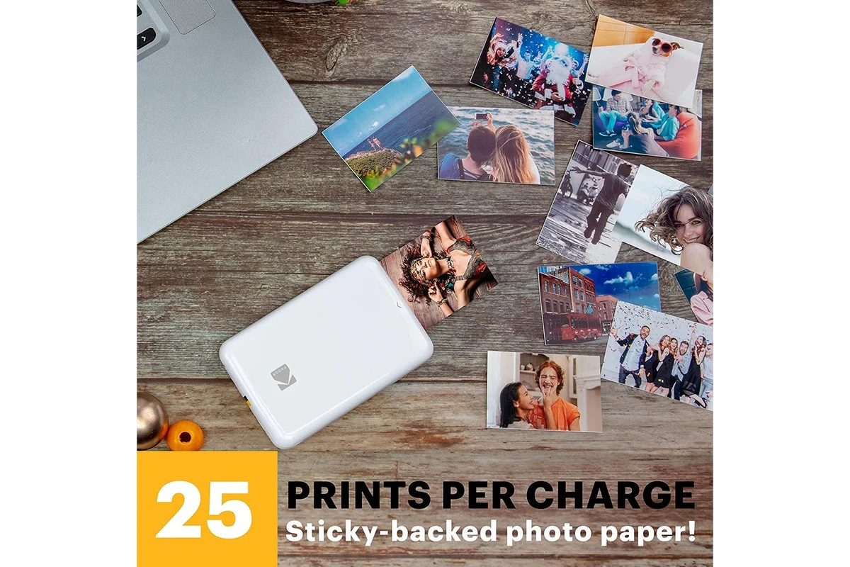 Kodak Step Instant Mobile Photo Printer White with 50 Sheets - Image 7