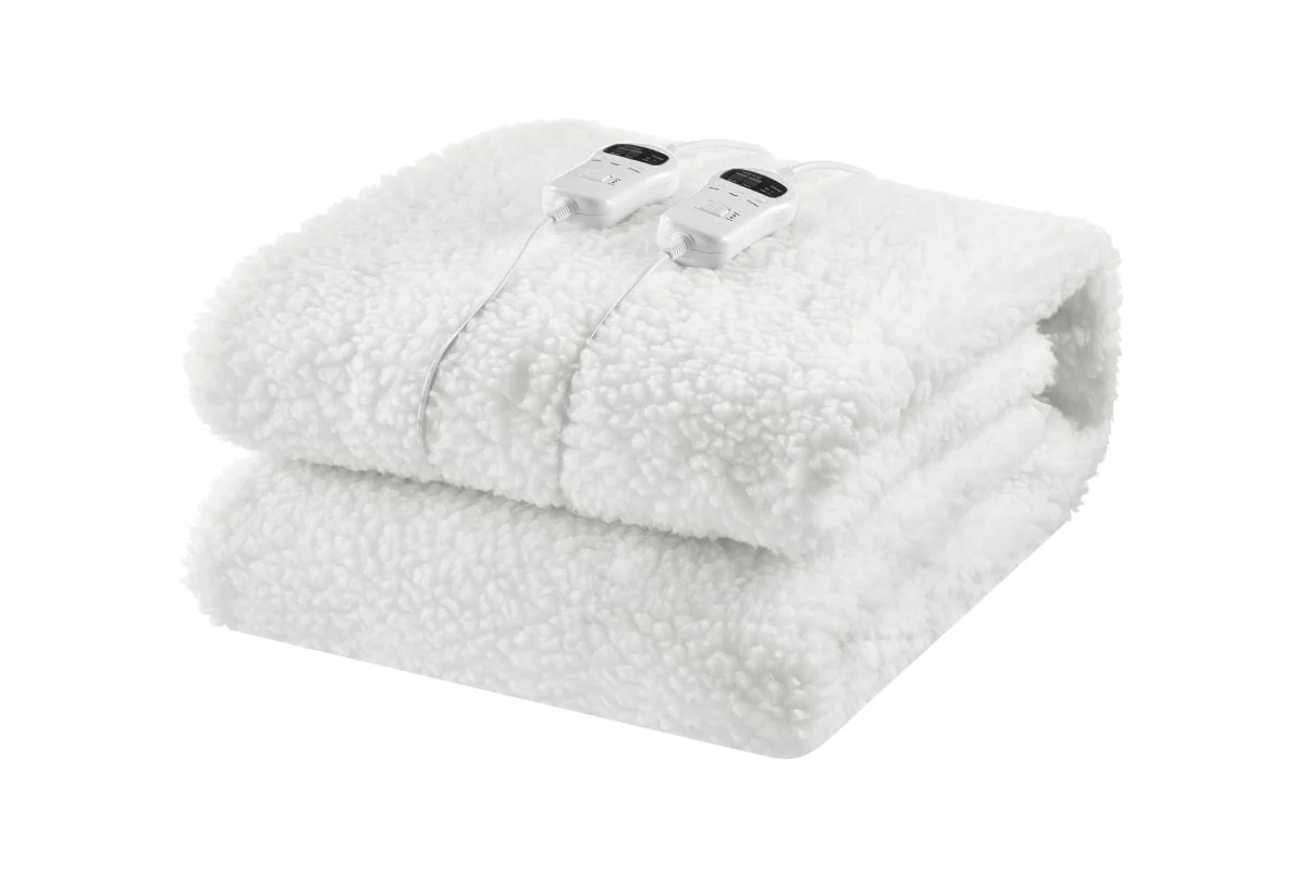 Kogan Multi Zone Sherpa Fitted Electric Blanket King 4 Zone - Image 2