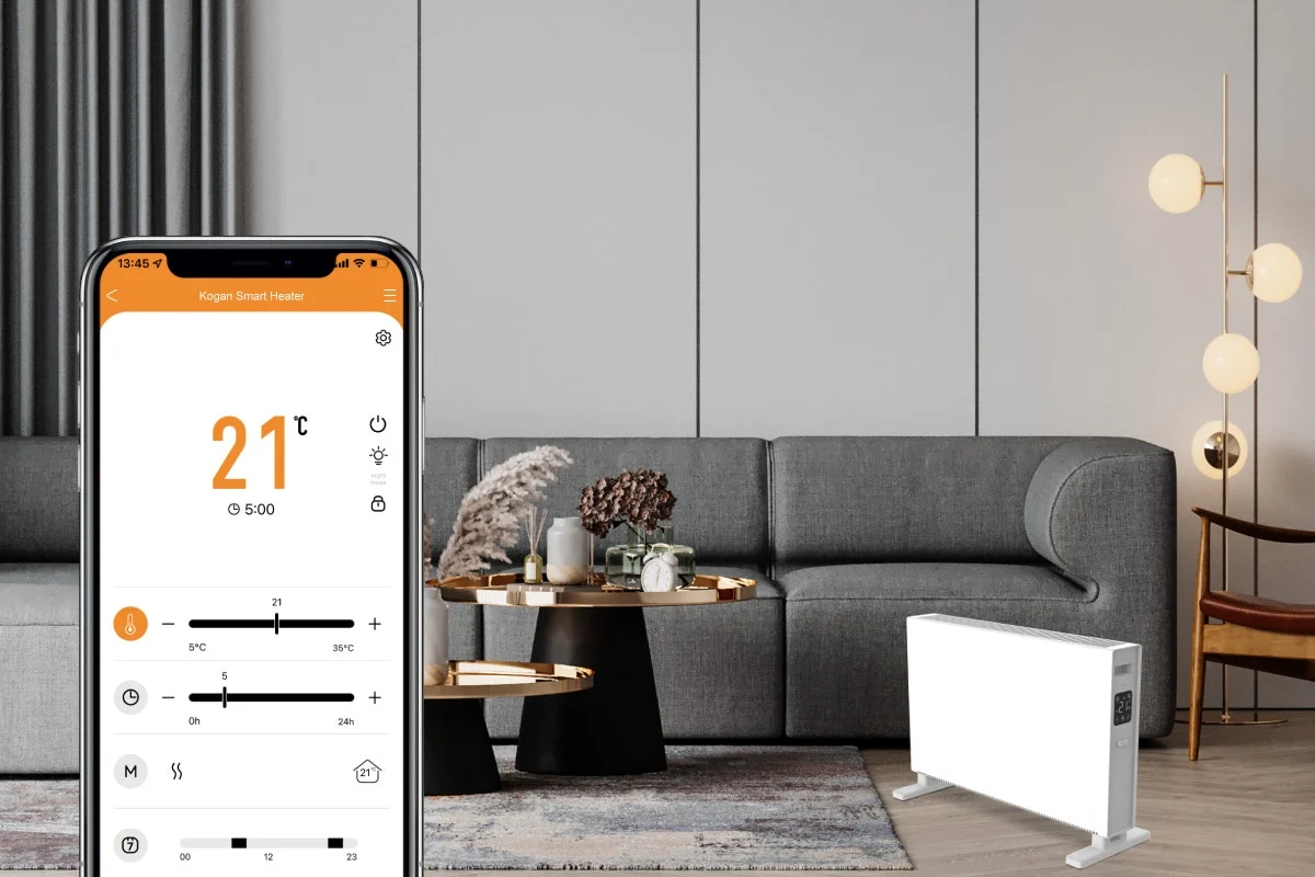 Kogan SmarterHome 2000W Convector Panel Heater with Wi Fi - Image 8